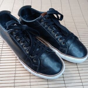 Marc New York Andrew Marc Shoes  Black leather Men’s Size 9 NYGLENMLV-0830 Nice.